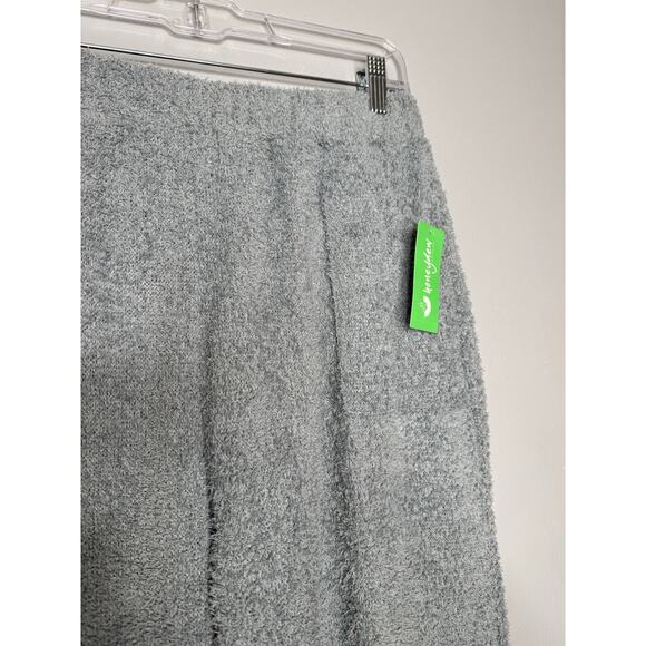 NWD Honeydew Intimates Blue Fuzzy Wide Leg Panama Pants Women’s Size Medium - Picture 5 of 8